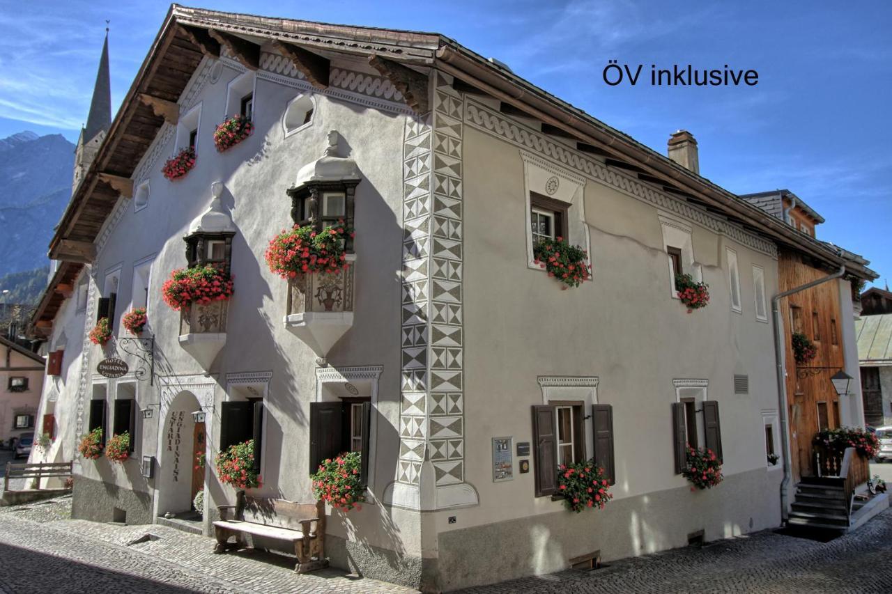 Hotel Engiadina Scuol Exterior foto